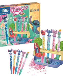 Clementoni „Disney Stitch Pen Factory“ – kūrybinė rašiklių gamybos stotelė