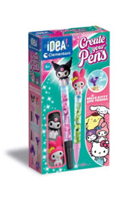 Clementoni „Hello Kitty ir draugai“ kūrybinis rašiklių gamybos rinkinys