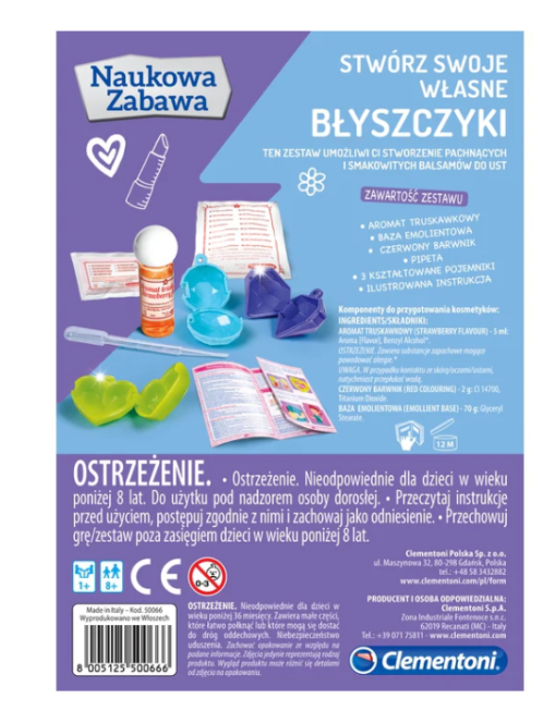 Clementoni „Lūpų balzamo laboratorija“