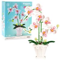 Dekoratyvinis konstruktorius – elegantiška orchidėja