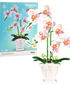 Dekoratyvinis konstruktorius – elegantiška orchidėja