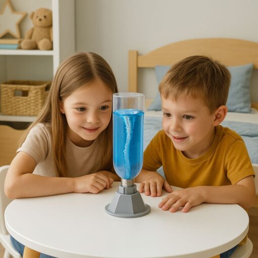 Edukacinis tornadų simuliatorius vaikams