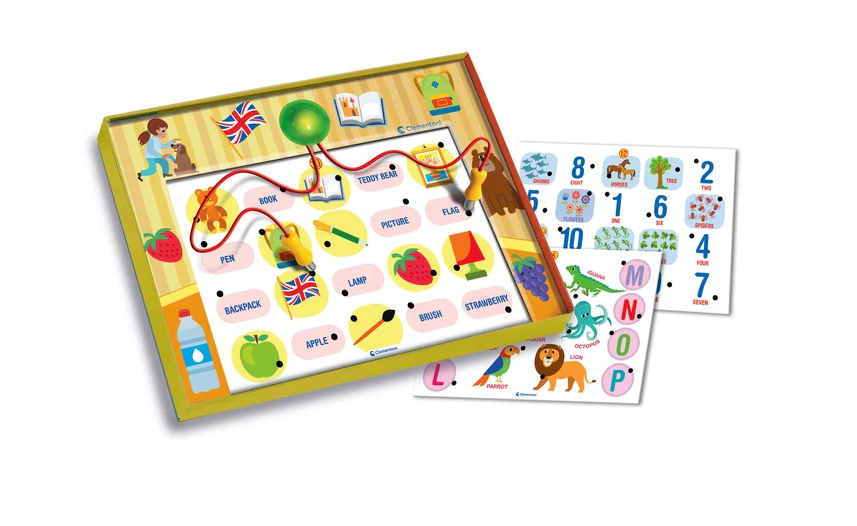 Edukacinis žaidimas „Interactive Quiz: Anglų kalba“ Clementoni 50943