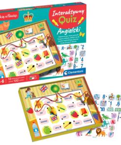 Edukacinis žaidimas „Interactive Quiz: Anglų kalba“ Clementoni 50943