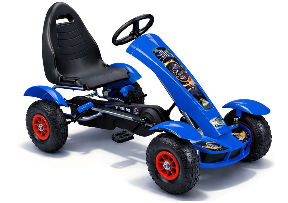 F618 pedalinis kartingas vaikams