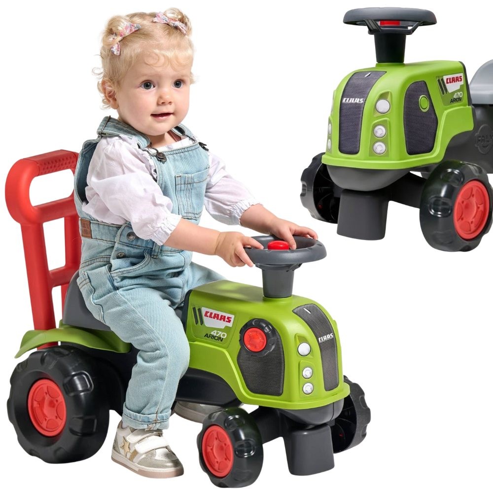 Falk Baby Claas Arion 470 stumdukas–paspirtukas