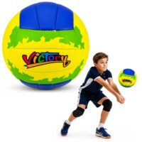 Geltonas treniruočių tinklinio kamuolys – dydis 5