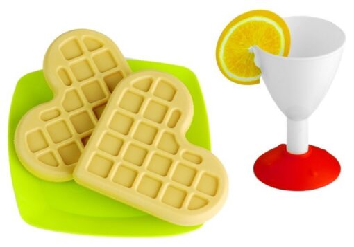 Hamburgerių rinkinys su maisto produktais