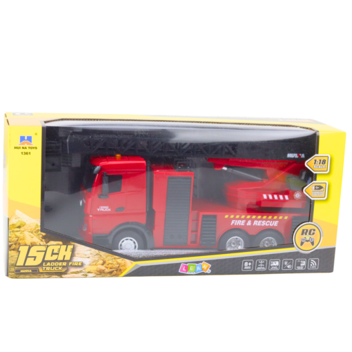 Hui Na 1:18 RC gaisrinės sunkvežimis su kopėčiomis