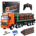 Hui Na 1:18 RC medienos transporterio sunkvežimis