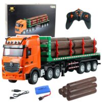 Hui Na 1:18 RC medienos transporterio sunkvežimis