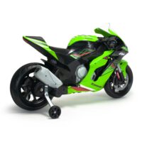 INJUSA „Kawasaki Ninja ZX‑R10“ – 12V elektrinis motociklas vaikams