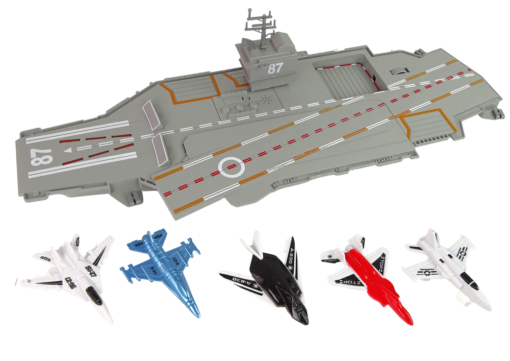 Lėktuvnešis su 5 naikintuvais