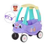 Little Tikes Cozy Coupe Bluey pasispiriama mašinėlė su 9 garsais