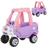 Little Tikes Princess Cozy Truck rožinis–violetinis paspirtukas–mašinėlė