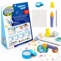 Maginis teptukas – kūrybinis piešimo rinkinys be netvarkos