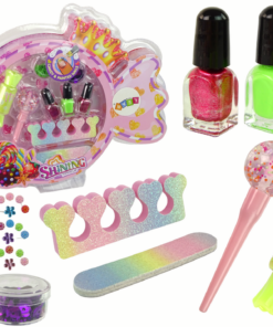 Makiažo ir nagų dekoravimo rinkinys „Candy“ – 9 dalys