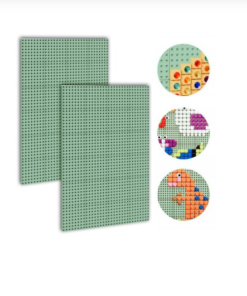 Masterkidz STEM edukacinė sieninė lentų sistema 120×80 cm (2 vnt.) su montavimo paneliu