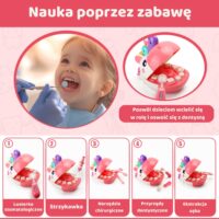 Mažojo dantisto rinkinys „Vienaragis“ su šviesomis