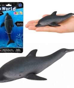 Minkšta realistiška jūros delfino figūrėlė