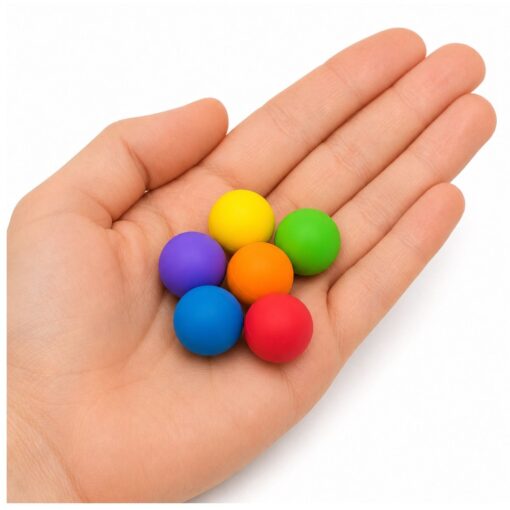 Montessori magnetinių kamuoliukų loginis žaidimas