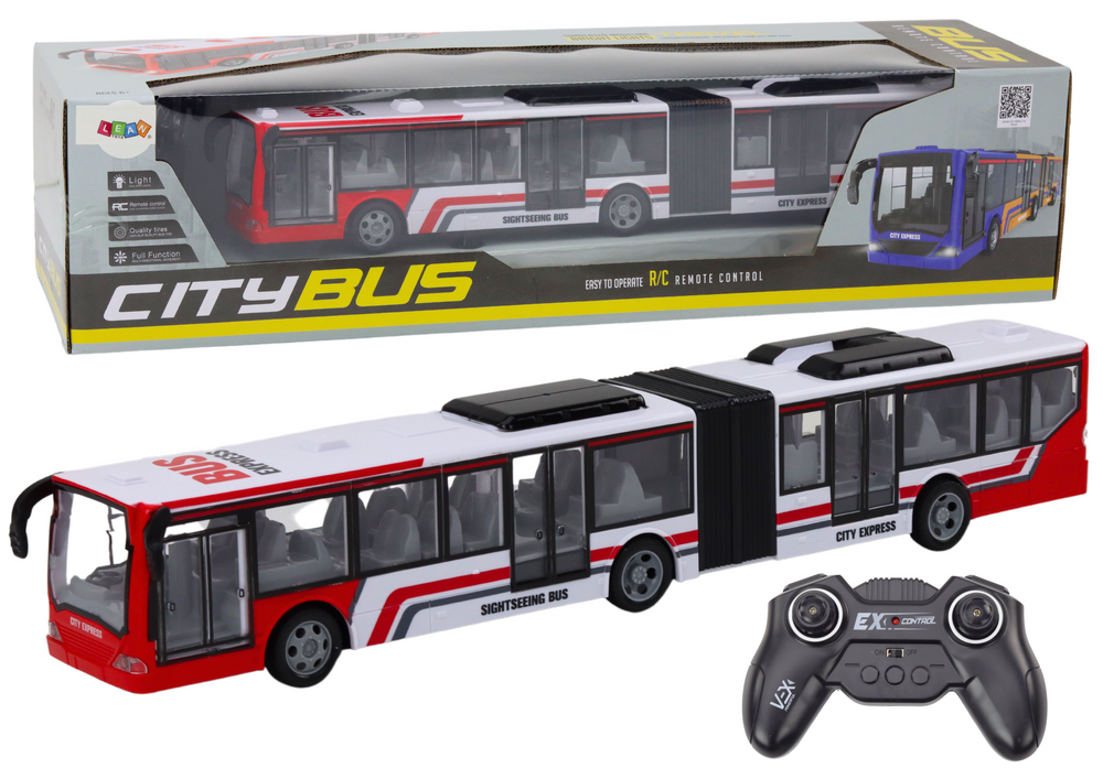 Nuotoliniu būdu valdomas RC miesto autobusas