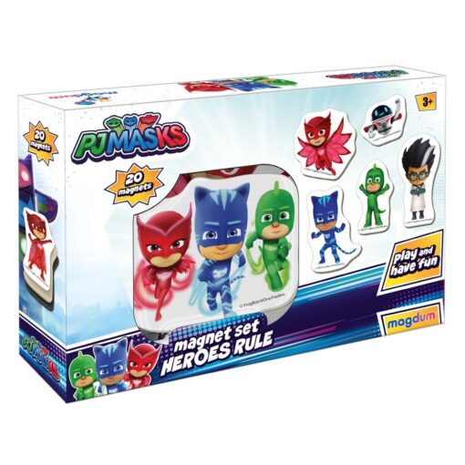 PJ Masks magnetų rinkinys