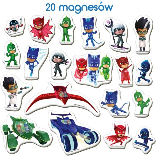PJ Masks magnetų rinkinys