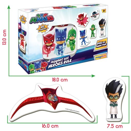 PJ Masks magnetų rinkinys
