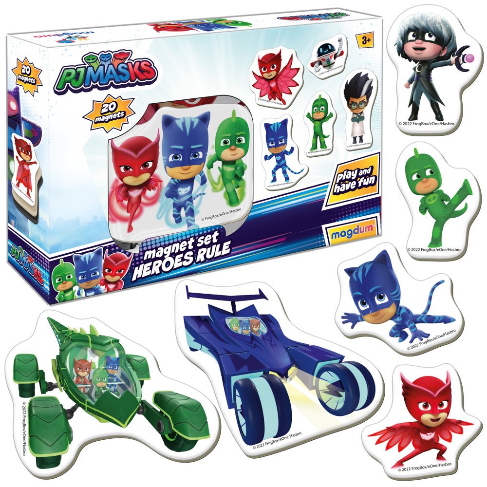 PJ Masks magnetų rinkinys