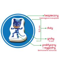 Pajamas Masks magnetų rinkinys