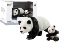 Pandos figūrėlių rinkinys – suaugusi panda ir jauniklis
