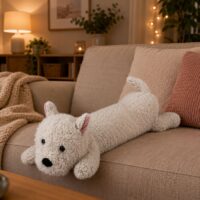 Pliušinis West Highland šuniukas – 90 cm