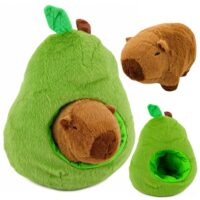 Pliušinis žaislas avokadas su kapibara 2‑in‑1