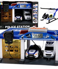 Policijos stotis su garažu