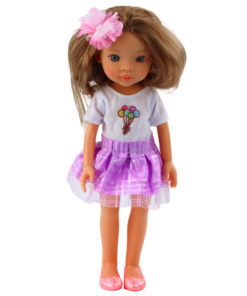 Pretty Girl lėlė – violetinis sijonas 32 cm