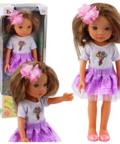 Pretty Girl lėlė – violetinis sijonas 32 cm