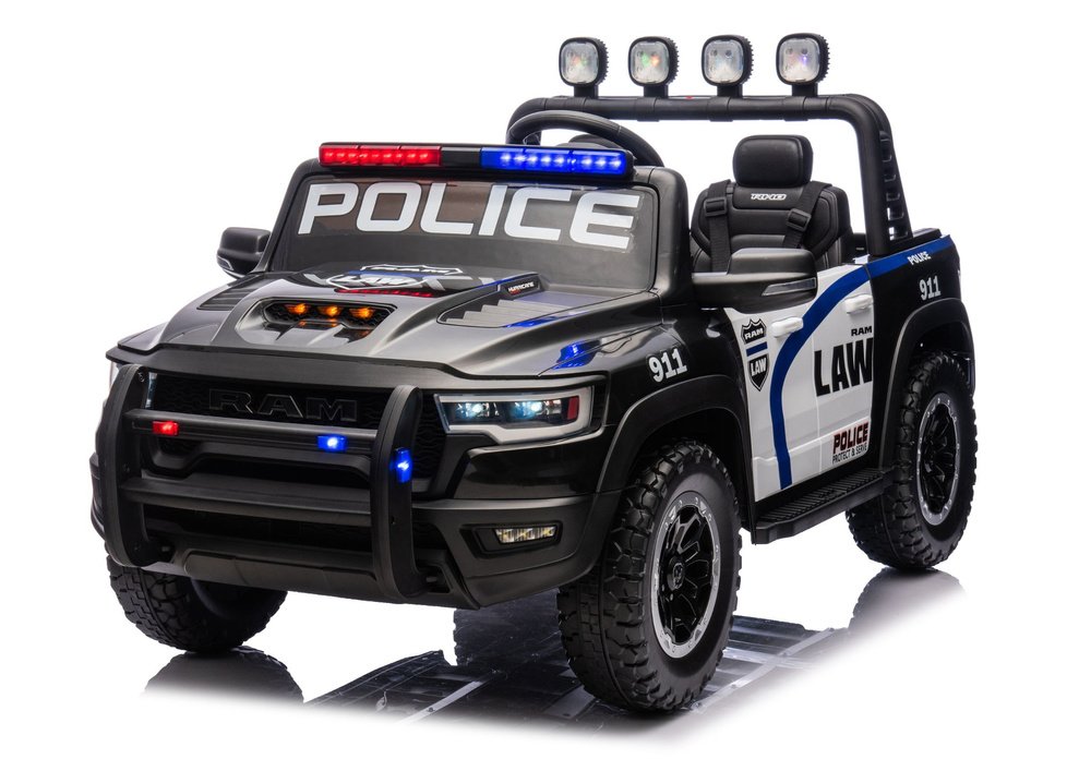 RAM ZB629-P policijos elektromobilis vaikams