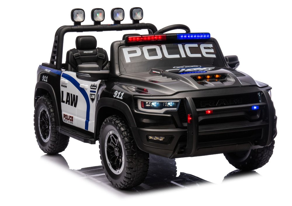 RAM ZB629-P policijos elektromobilis vaikams