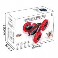 RC kaskadinis automobilis „Twister“ su nuotoliniu ir gestų valdymu
