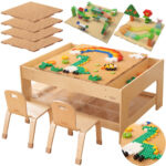 STEM Masterkidz edukacinis stalas + 359 elementai