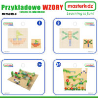 STEM Masterkidz edukacinis stalas + 359 elementai