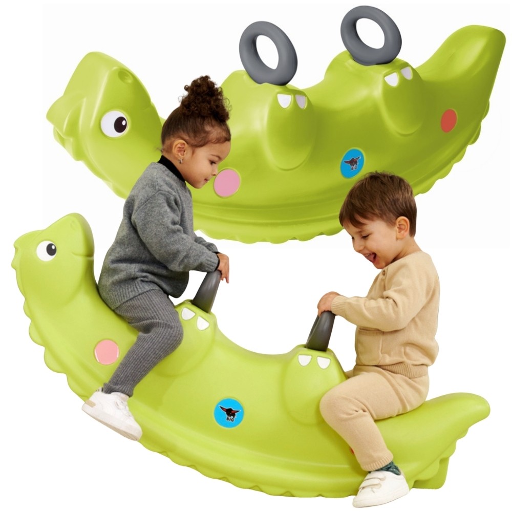 Sammy Dino Rocker kahepoolne kiiktool, 3 istekohta