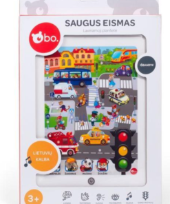 bo. Lavinamoji planšetė „Saugus eismas“