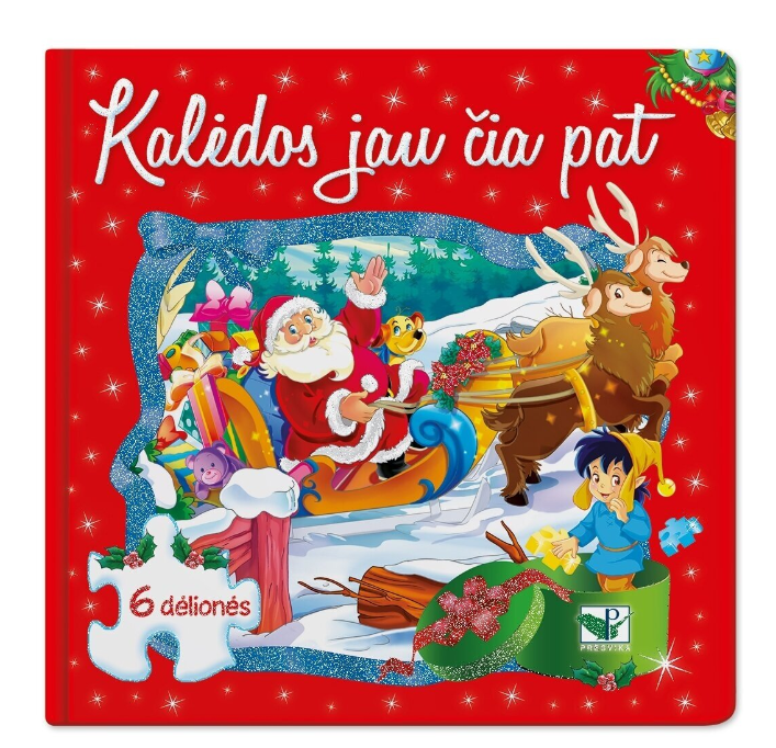 Kalėdos jau čia pat. 6 dėlionės