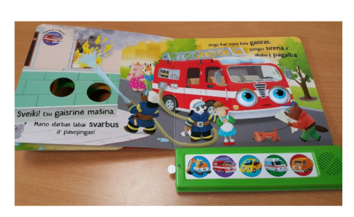 Kokios mašinos padeda mieste. 5 mašinų garsai. Mirksintys žibintai - Image 5
