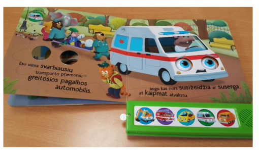 Kokios mašinos padeda mieste. 5 mašinų garsai. Mirksintys žibintai - Image 4
