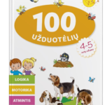„100 užduotėlių 4–5 metų vaikams“ – logika, motorika, atmintis, skaičiai