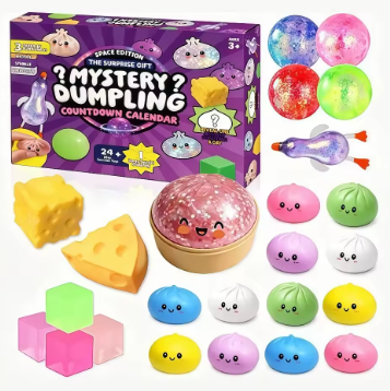 Mystery Space Dumpling Advento Kalendorius Vaikams Mystery Space Dumpling Advento Kalendorius Vaikams