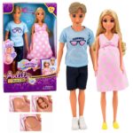 Šeimos lėlių rinkinys – nėščia mama